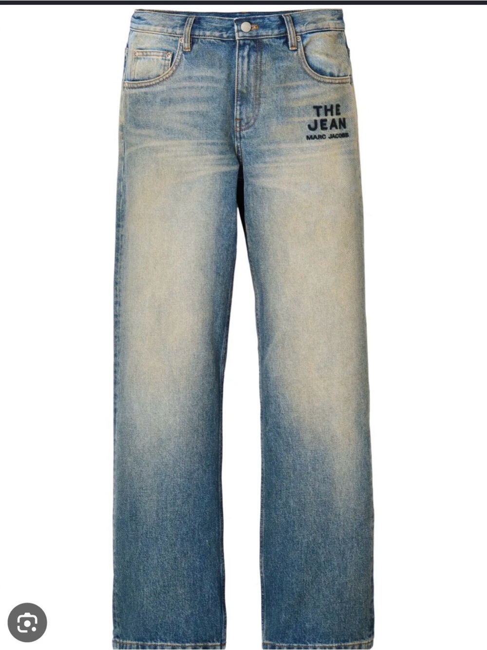 Marc Jacobs The Jean Light Blue Straight-Leg Jeans